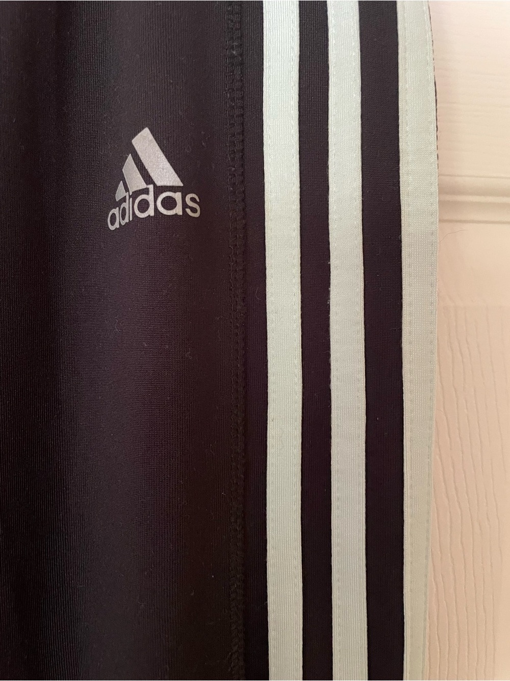 Adidas Tiro Track Pants Black Mint 3 Stripe Soccer Joggers - Picture 3 of 5